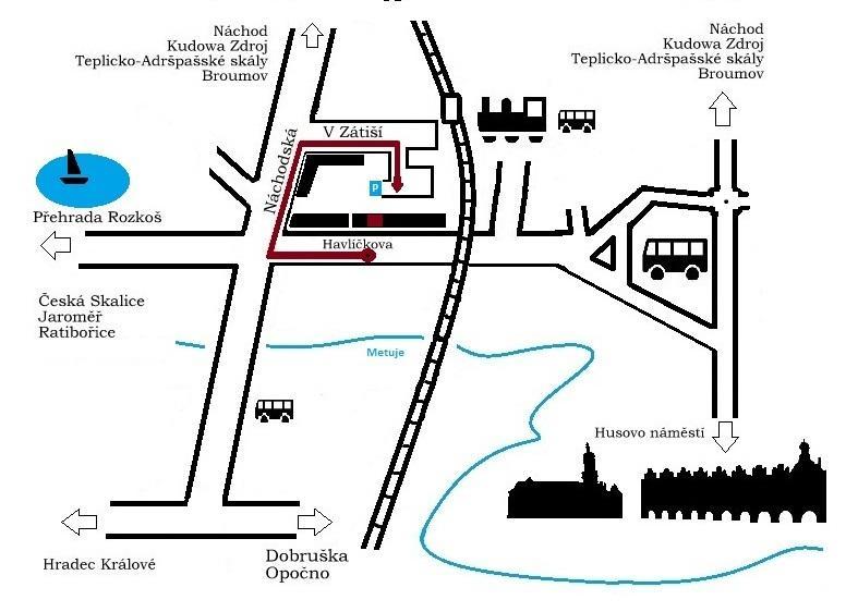 Privát Nováč Apartman Nové Město nad Metují Kültér fotó